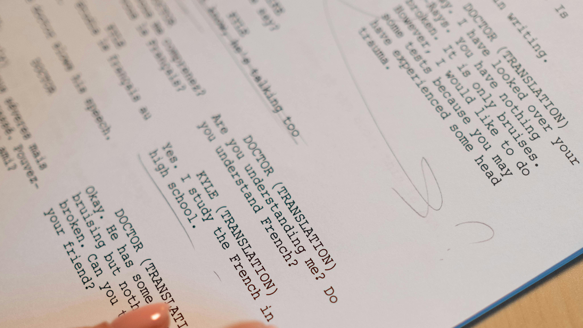 Scriptwriting